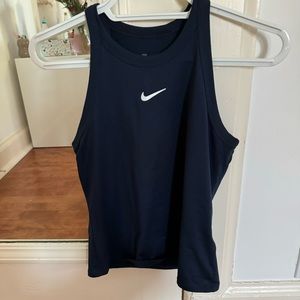 nike navy tank top